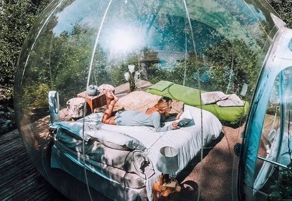 how to make your own bubble tent