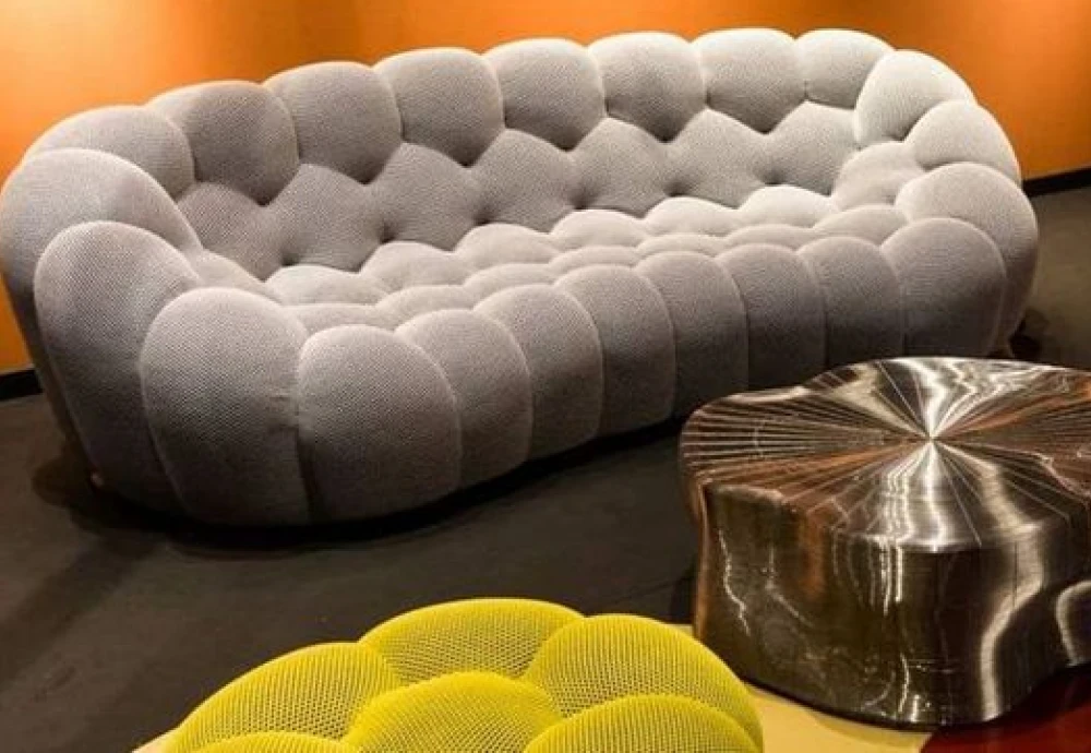 blue bubble sofa